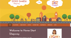 Desktop Screenshot of homestartshepway.org.uk